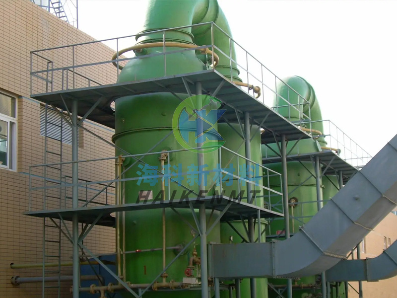 玻璃钢净化塔